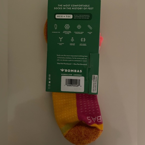 Bombas Accessories Nwt Bombas Perfomance Golf Hex Tec Neon Pink And